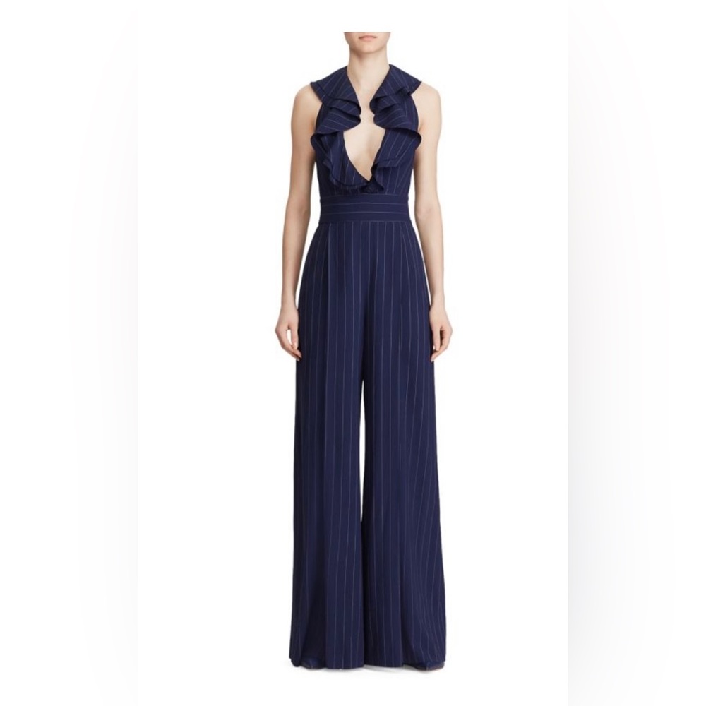 Ralph Lauren Alandra Pinstripe Jumpsuit